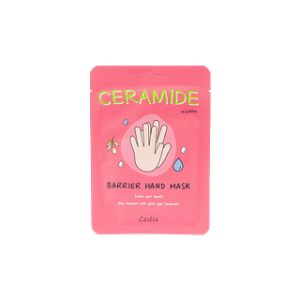 Mascarilla de manos con ceramidas para cuidado fácil