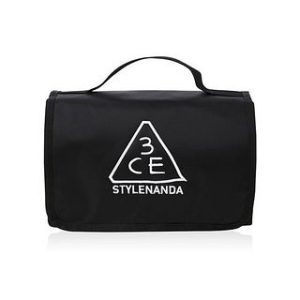 3ce 3CE Wash Bag Small #Black 3CE
